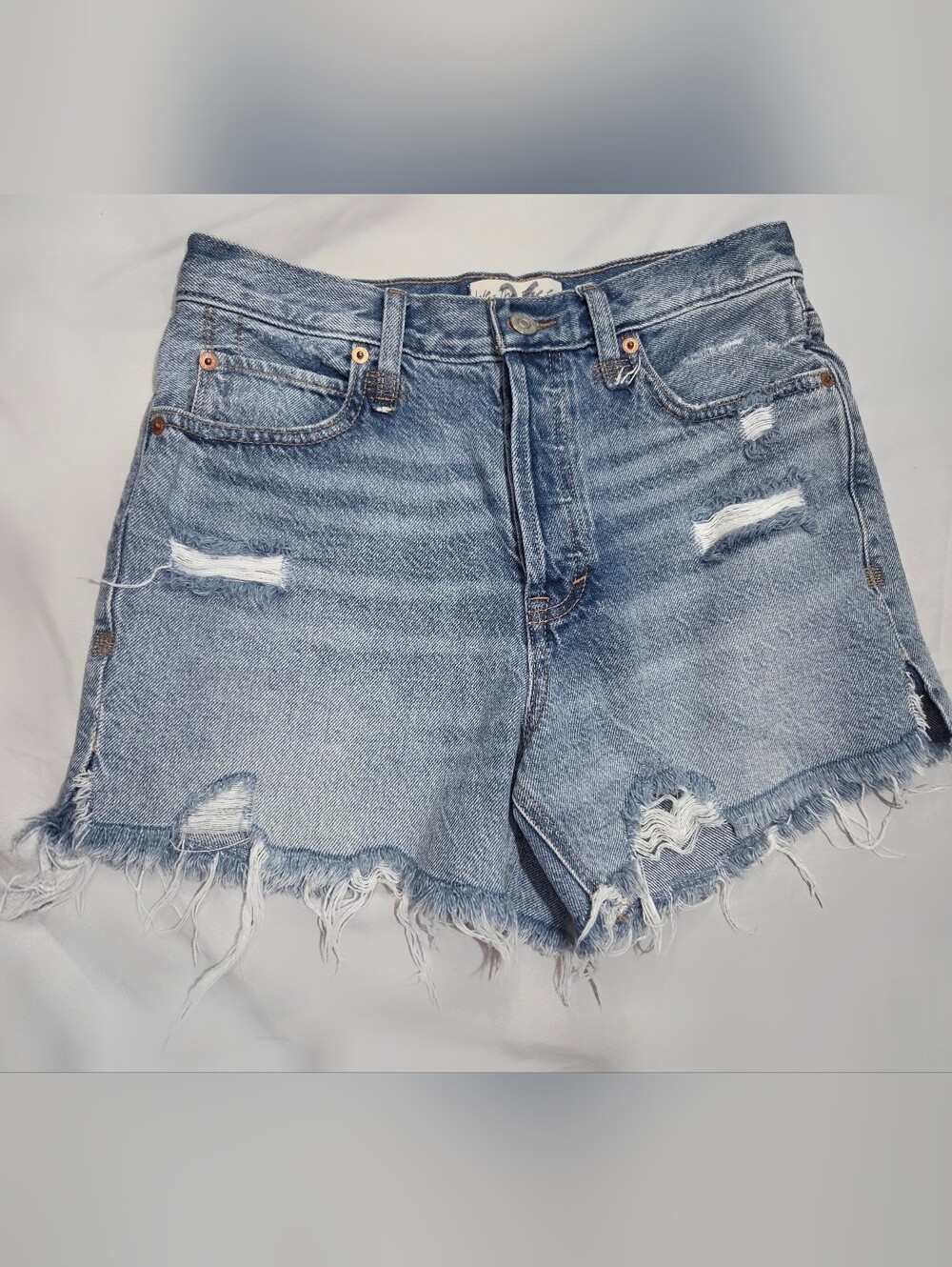 We The Free Distressed Denim Short